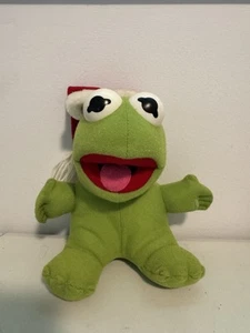 Vintage Baby Kermit the Frog Plush 1987 Stuffed Animal Jim Henson Muppets - 7" T - Picture 1 of 5