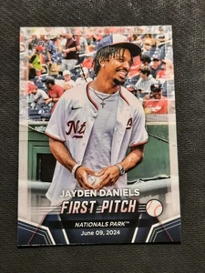 2024 Topps First Pitch #FP-8 Jayden Daniels - Foto 1 di 7