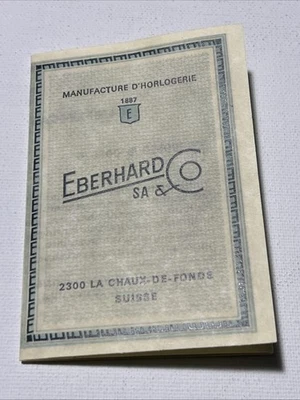 Garanzia Eberhard &Co Non Scritta Vintage  - Immagine 1 di 4