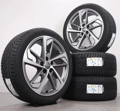 Ganzjahresräder 18 Zoll Audi A4 S4 8W B9 Original Alu-Felgen Allwetter 245/40R18 - Bild 1 von 4