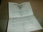 Vintage 1927 United Ice Coal Co Harrisburg PA Letter Refrigerators Are Not Safe