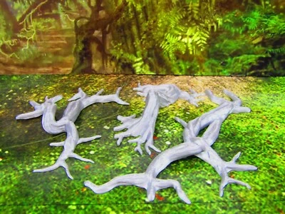 Gnarled Jungle Tree Roots Scatter Terrain Scenery 3D Printed Mini Miniature - Image 1 of 3