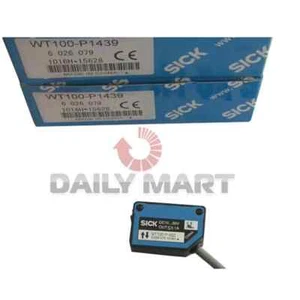 SICK WT100-P1439 PHOTOELECTRIC PROXIMITY SENSOR SWITCH LED PLC MODULE NEW #Z - Picture 1 of 1