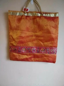 Bolsas Indu vintage color orange with ornaments around new special for summer - Picture 1 of 4