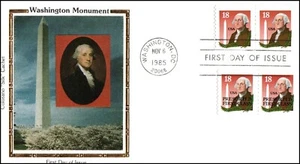 USA FDC - 1985 - Washington Monument, Scott # 2149, Colorano - Picture 1 of 1