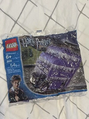 Lego Harry Potter Knight Bus Hogwarts Express and Trolley Rare Set Combination - Image 1 of 4