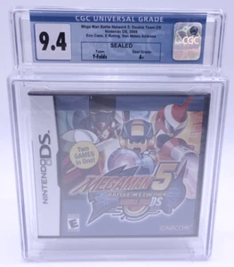 Mega Man Battle Network 5: Double Team DS Nintendo DS Game - CGC 9.4 A+ Graded - Picture 1 of 11