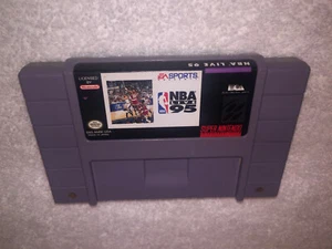 NBA Live 95 (Super Nintendo Entertainment System, 1994) SNES Game Cartridge Nice - Picture 1 of 2