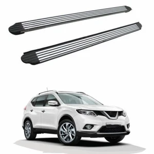 2PCS Fits for Nissan X-trail/ Rogue 2014-2020 running boards side steps bars - Picture 1 of 11