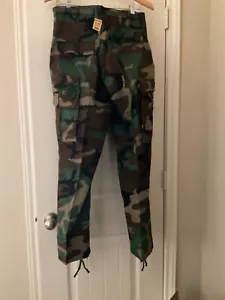 Vintage 1989 MCX Woodland Camo Pants 27-31” waist, inseam 26.5 -29.5” - Picture 1 of 11