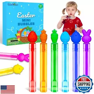 32 Pack Easter Basket Goodie Bag Stuffers Fillers for Toddlers, Mini Bunny Eg - Picture 1 of 5
