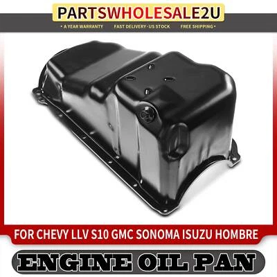 Nuevo cárter de cárter de aceite para camioneta Chevrolet S10 Sonoma 2000 2001 2002 2003 2,2 L 264345 Foto 1 de 4