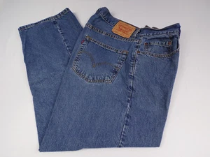 Vintage Levis 569 Mens Jeans 36 x 30 Loose Fit Straight Red Tab 100% Cotton J24 - Picture 1 of 11