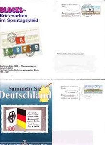 2 Sieger Belege " Zeppelin- und Flugpost " 11.01.1988 + 01.09.1994 echt gelaufen - Bild 1 von 1