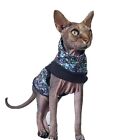 sizes comfy GLITTER Sphynx cat top for a Sphynx cat, cat clothes Hotsphynx