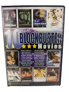 10 Great Blockbuster Great Movies (DVD, 4-Disc Set) All Regions Box Set - Picture 1 of 3