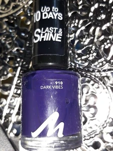 Manhattan Last und Shine Nagellack Nr. 910 Dark Vibes 8ml - Bild 1 von 2