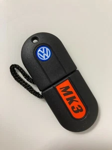 NEW VW MK3 GOLF JETTA GTI GLX LIGHTED PILL KEY UNCUT FAST FREE SHIPPING! - Picture 1 of 5