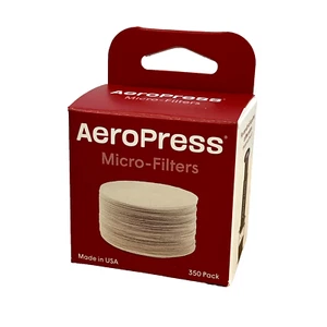 AeroPress Coffee Maker Micro-Filters Filter Paper - 350 Pack (Made In USA) - Picture 1 of 7