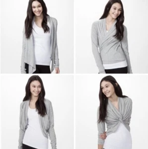 Ivivva by Lululemon Long Sleeve Wrap Cardigan Size 14/XS - Picture 1 of 10