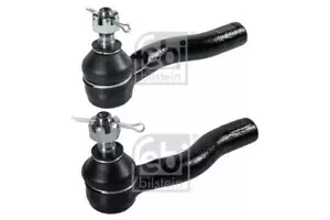 Pair Tie Track Rod End Left/Right FOR TOYOTA RAV 4 A2 1.8 2.0 00->05 Febi - Picture 1 of 3