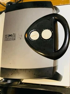 George Foreman Lean Mean Fat Reducing Grilling Machine Indoor/Outdoor GR38SIL - Picture 1 of 11