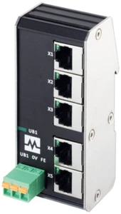 Murrelectronik  58900 Switch RJ45 Xenterra 5TX 5 Port 100Mbit – montage rail DIN - Picture 1 of 2