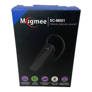 🥝 MUGMEE SC-M001 PREMIUM WIRELESS HEADSET NEW OPEN BOX - F9 - Zdjęcie 1 z 4