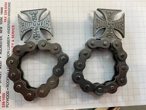 Set Of 2 West Coast Choppers Bike Key Chain Bottle Opener - Picture 1 of 19