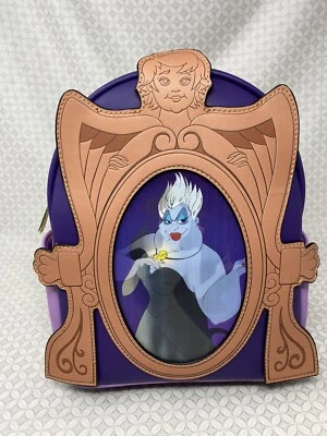 Мини-рюкзак Loungefly Disney The Little Mermaid Ursula & Vanessa линзовидный - Изображение 1 из 4