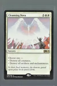 Magic the Gatherine MtG Cleansing Nova Core Set 2019 NM ref.M007 - Picture 1 of 2