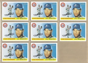 Lot of (8) 2004 Topps Heritage LIVAN HERNANDEZ #379 Expos --  FREE/FAST SHIP  - Picture 1 of 1