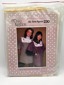 1983 Daisy Kingdom Ah-Sew Apron Pattern #230 Cut and Uncut - One Size - Picture 1 of 3
