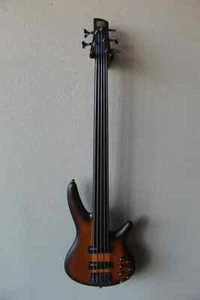 Nuevo bajo eléctrico sin trastes Ibanez SRF705 5 (cinco) cuerdas - marrón - Imagen 1 de 9