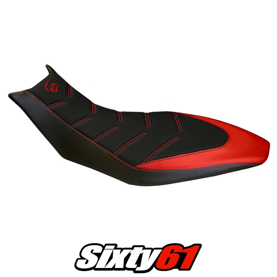 Чехол на сиденье Aprilia Dorsoduro 750 900 1200 2010-2020 Tappezzeria Ultragrip красный - Изображение 1 из 4