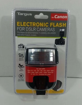 Flash de montaje en zapata Targus Digital TG-DL20C para Canon para cámaras réflex digitales  Foto 1 de 4