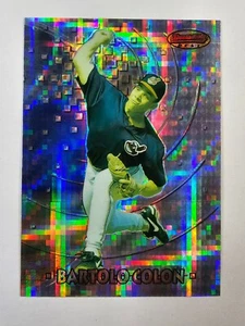 Bartolo Colon 1997 Bowman's Best Atomic Refractor #111 Cleveland Indians - Imagen 1 de 2