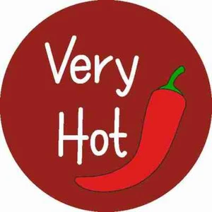 FOOD NOTICE Circular labels - Mild, Medium, Hot, Very Hot Chilli / Spice Level  - Picture 1 of 8