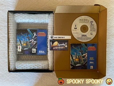 Star Wars Rebel Assault 3DO - UK PAL GC CIB - High Quality Packing - Tracked - Image 1 of 4