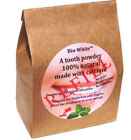 Bio-White Tooth Powder Peppermint refill in a paper bag 35g-4 Pack