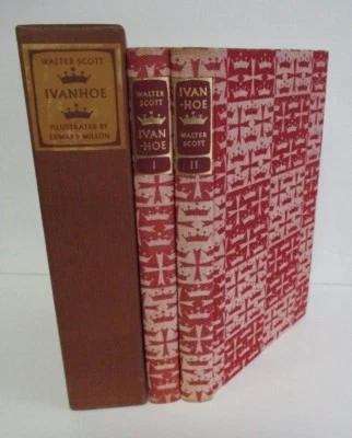 Sir Walter Scott IVANHOE, 1951 Limited Editions Club in Slipcase - Image 1 of 4