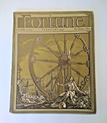 Fortune Magazine Volume 1 Number 1 - February 1930 - Image 1 of 4