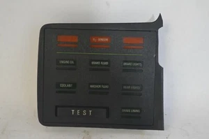 Used 1977-1982 BMW 633CSi E24 Early Model Check Control Warning Panel 1366889 - Picture 1 of 6
