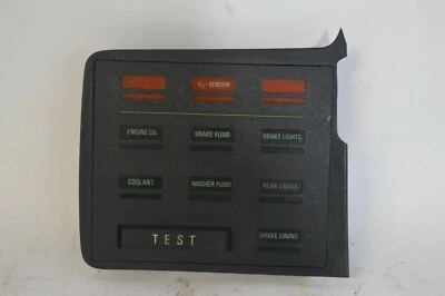 Used 1977-1982 BMW 633CSi E24 Early Model Check Control Warning Panel 1366889 - Image 1 of 4