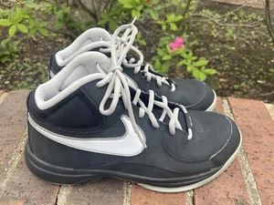 Nike Women’s Overplay VII Black White Silver Basketball Shoes 599426-001 Size 9 - Picture 1 of 7