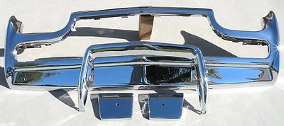 THUNDERBIRD FRONT NEW TRIPLE CHROME PLATED BUMPER 61-63 1961-1963 FORD OEM - Image 1 of 4