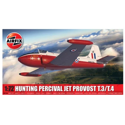 HUNTING PERCIVAL JET PROVOST T.3 - T.4 KIT 1:72 Airfix Kit Aerei Nouveau modèle - Photo 1/2