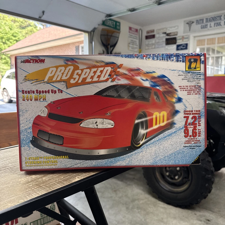 Action Pro Speed Dale Earnhardt Jr #8 R/C Radio Remote Control NASCAR Car New - Image 1 of 4