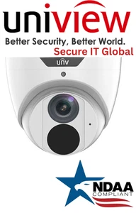UNV 5MP HD IP67 PoE NDAA Audio IP Uniview Eyeball Security Surveillance Camera - Picture 1 of 4