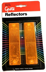 NOS Grote Reflectores Adhesivos Ámbar 40133-5 - Imagen 1 de 4